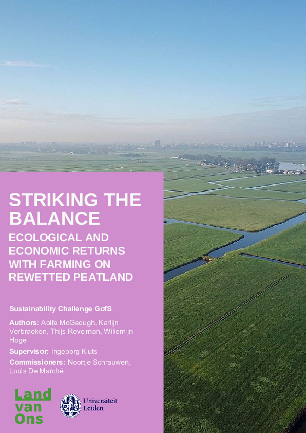 Ecological and economic gains